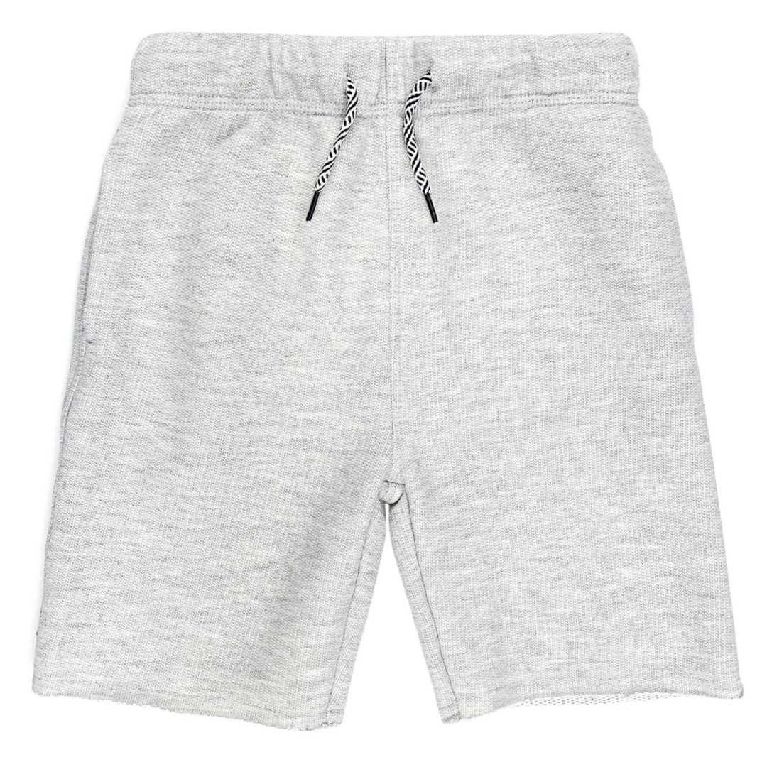 boys heather grey sweat shorts