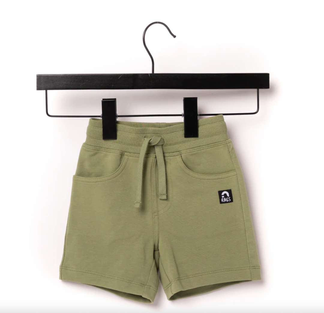 Rags essentials shorts in green