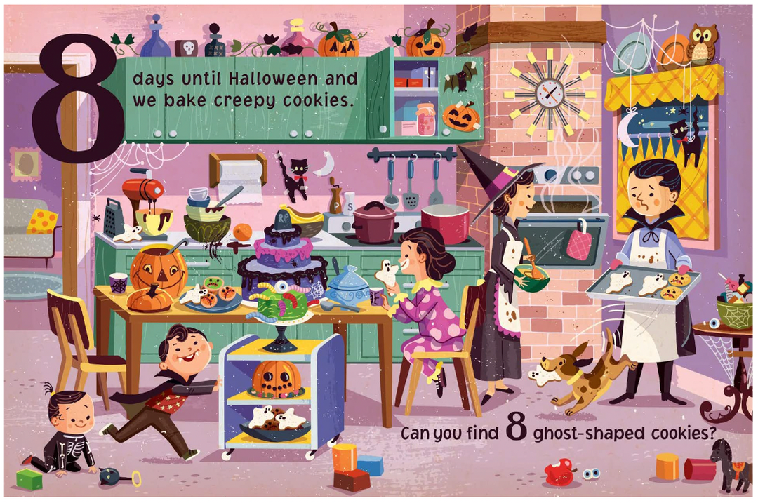 Countdown to Halloween by Greg Paprocki - Board Book
