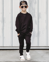 Little Bipsy - Pullover Sweatshirt in Black