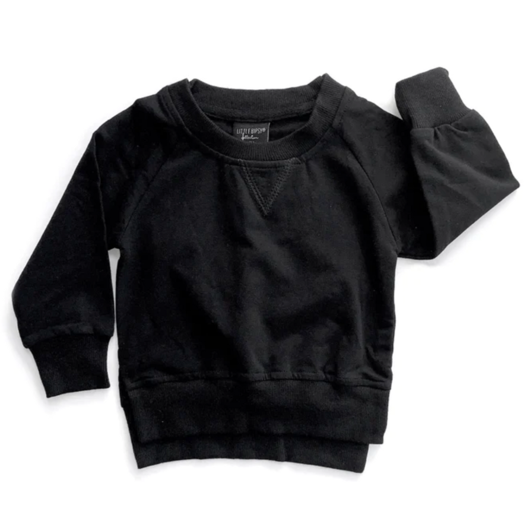 Little Bipsy Pullover sweatshirt in black Roman Leo – Roman