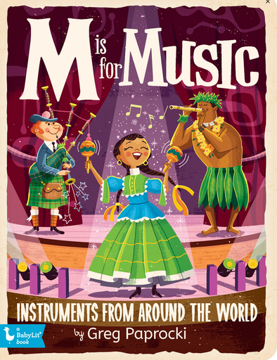 M is for Music board book