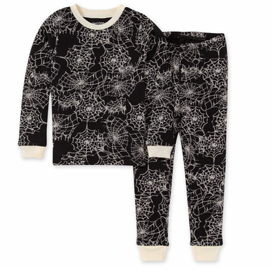 Cokes halsband Begrafenis Burt's Bees - Organic Spider Webs 2-Piece Halloween Pajamas – Roman & Leo |  Cool, Trendy Boys Clothes