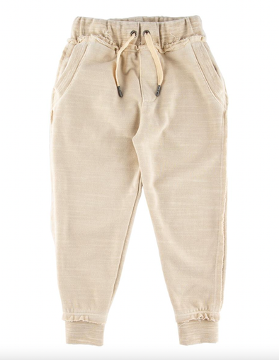Miki Miette - Boys Ziggy Joggers in Oatmeal