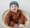 Mebie Baby - Knit Sweater in Rust