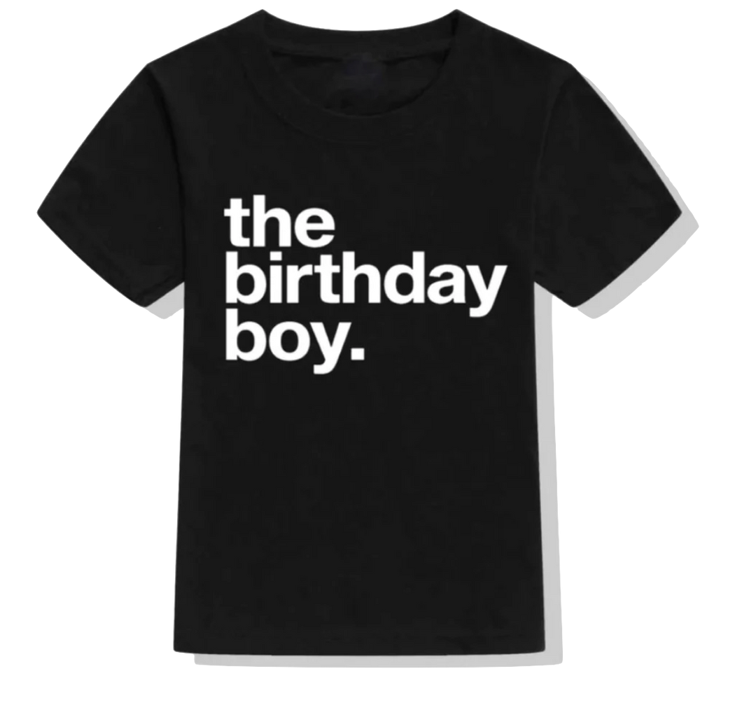 Birthday boy tshirt