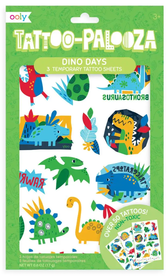 Ooly - Temporary Tattoos - Dino Days