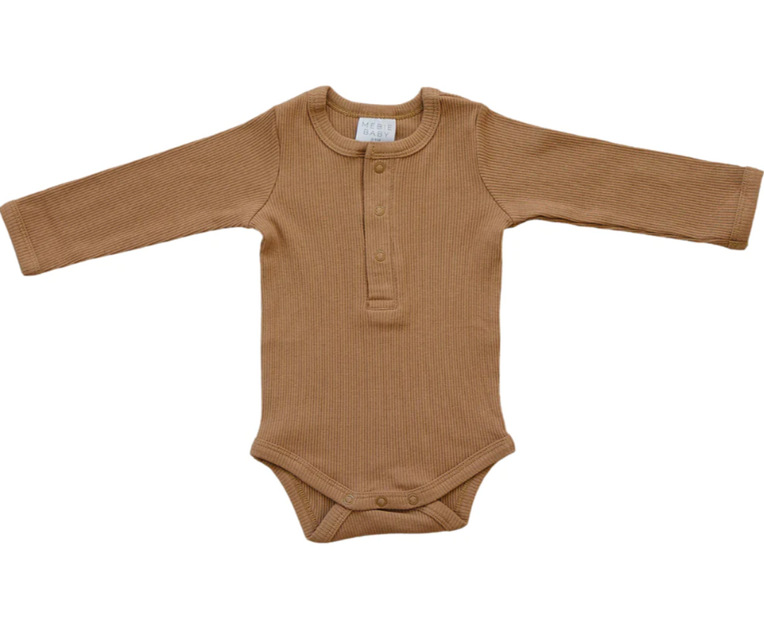 Mebie baby henley onesie