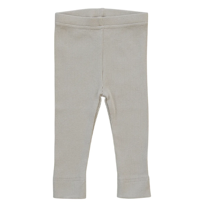 Organic oatmeal baby leggings