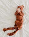 Copper Pearl - Newborn Knotted Gown in Moab