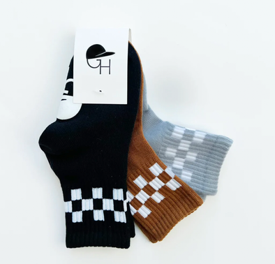 toddler checkered socks