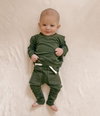 Green baby two piece set