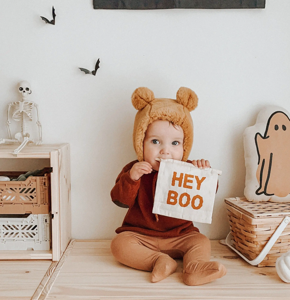 Imani Kids - Hey Boo Hang Sign in Natural