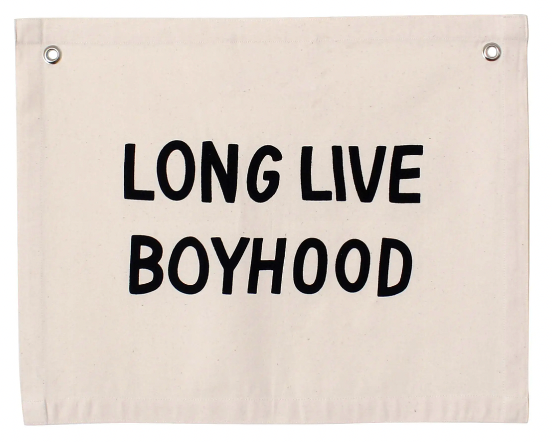 Imani - Long Live Boyhood Banner - Multiple Colors Available
