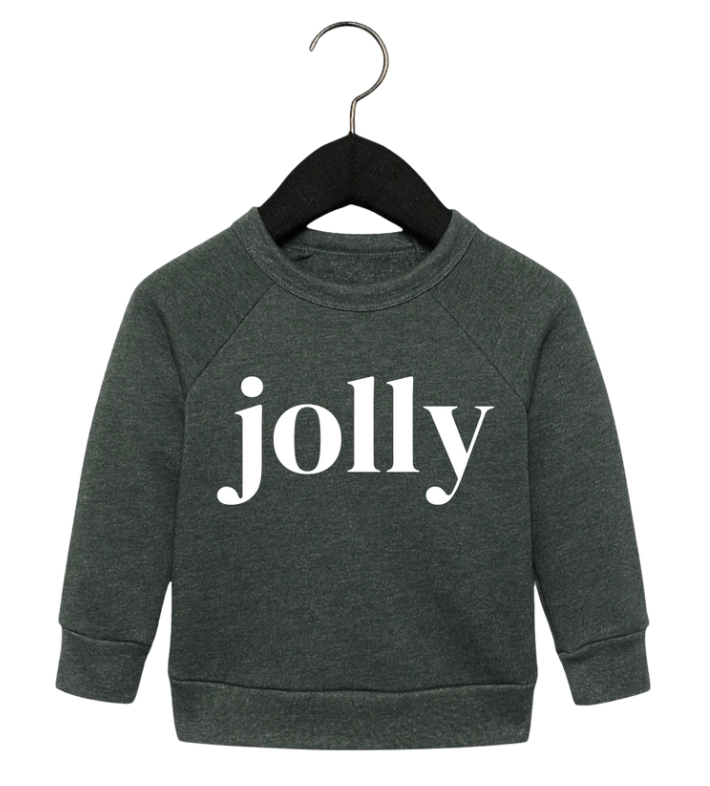 Jolly Pullover Sweatshirt in Green