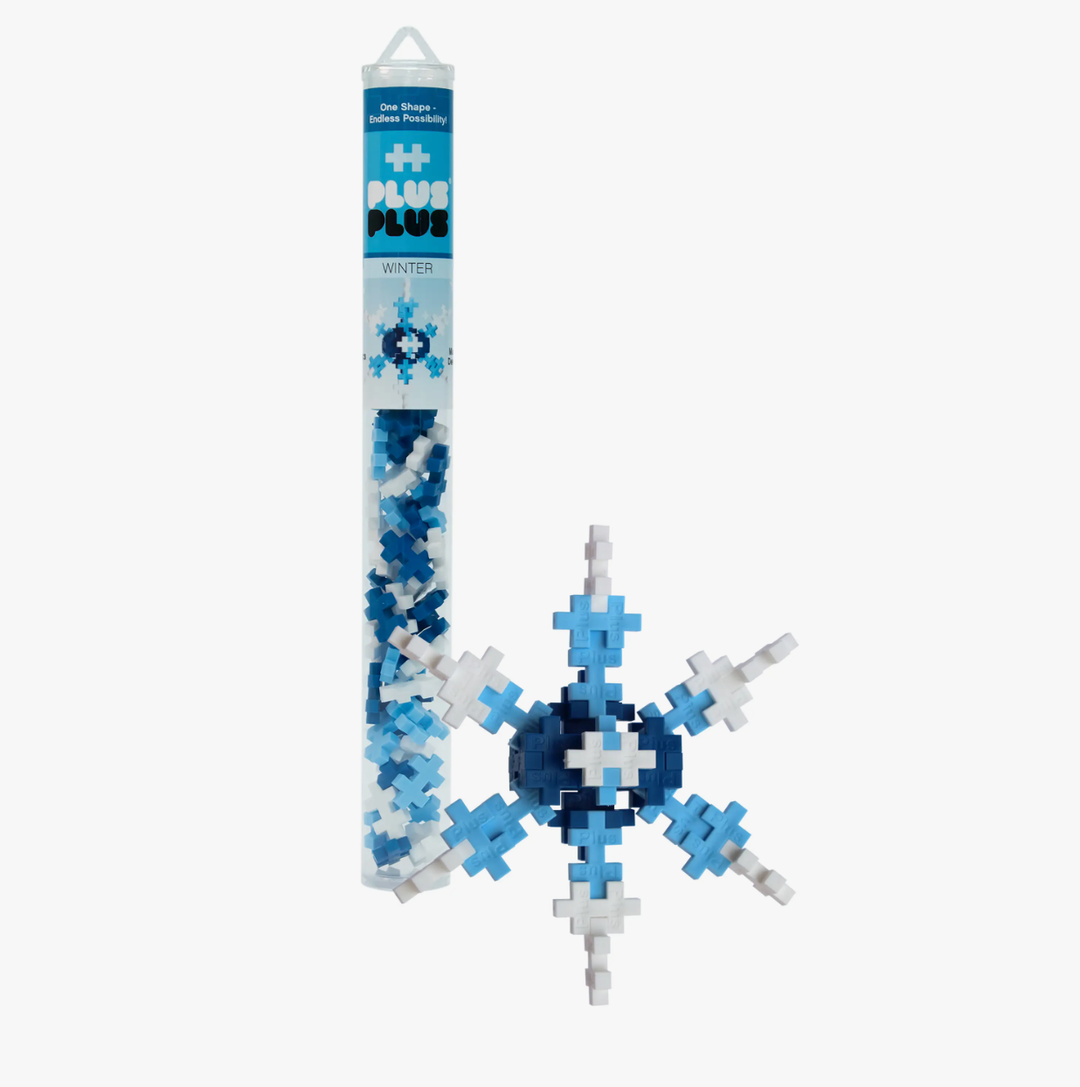 Plus Plus - Winter Snowflake Tube