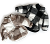 Little Bipsy - Plaid Sherpa Quarter-Zip in Latte