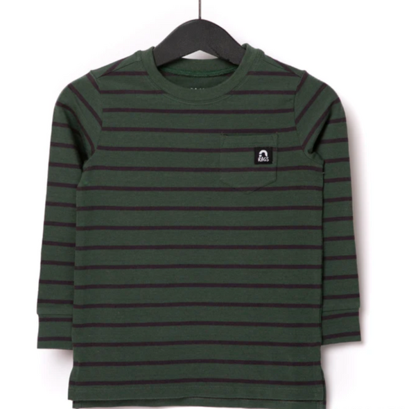Rags green stripe