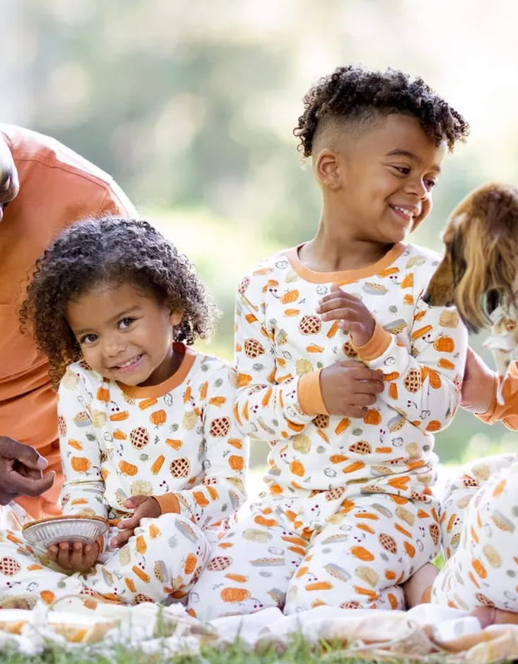 Burt s Bees Organic Thanksgiving Desserts 2 Piece Pajamas