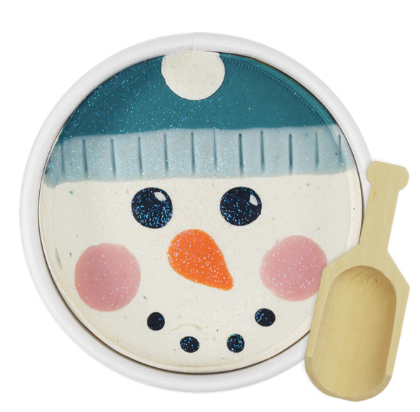 Land of Dough - Luxe Cup Natural Play Dough - Frosty Friend