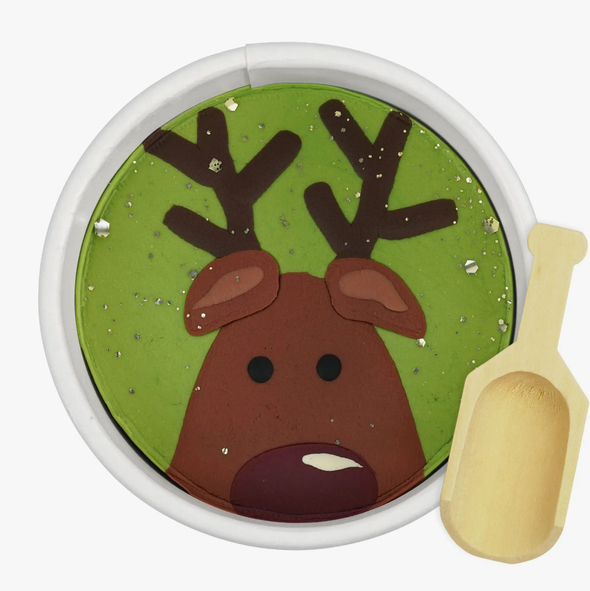 Land of Dough - Luxe Cup Natural Play Dough - Reindeer Games
