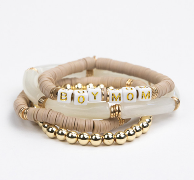 boy mom bracelet