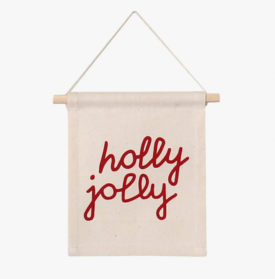 Imani - Holly Jolly Hang Sign in Natural