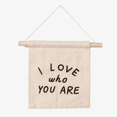 Imani - I Love Who You Are Hang Sign in Natural