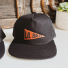 Left Grain - Baby/Children's LIL BRO Mesh Trucker Snapback Hat in Black
