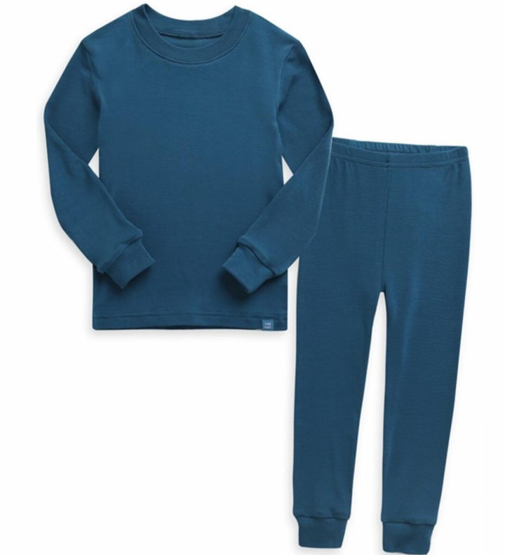 boys modal soft pajamas in blue