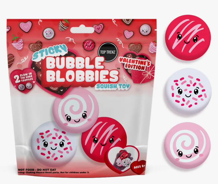 OMG - Sticky Bubble Blobbies - Valentines Day