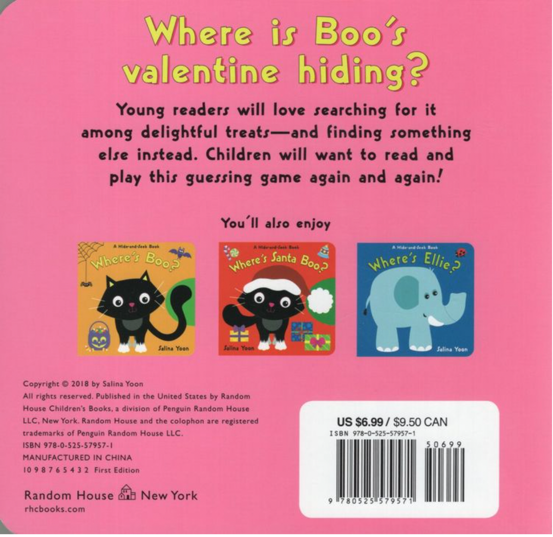 Who Loves Boo? by Salina Yoon - Board Book