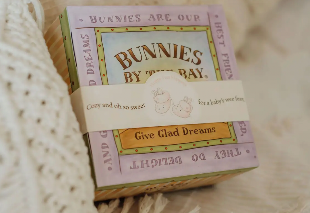 Bunnies by the Bay - Bunny Hoppy Feet Baby Slippers