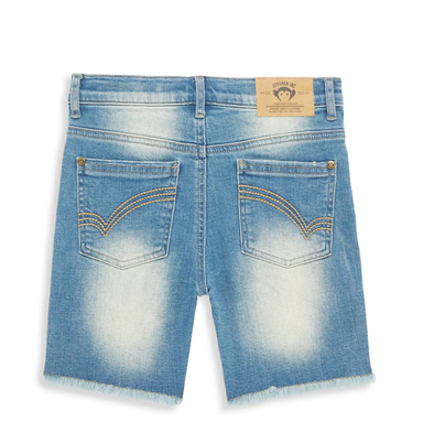 Appaman Boys Cut Off Denim Shorts in Light Wash | Roman & Leo – Roman ...