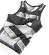 Little Bipsy - Washed Stripe Pocket Tank in Black