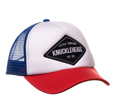 Knuckleheads - Patriotic Trucker Hat in Red/White/Blue