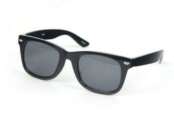 Kids Black Wayfarer Sunglasses