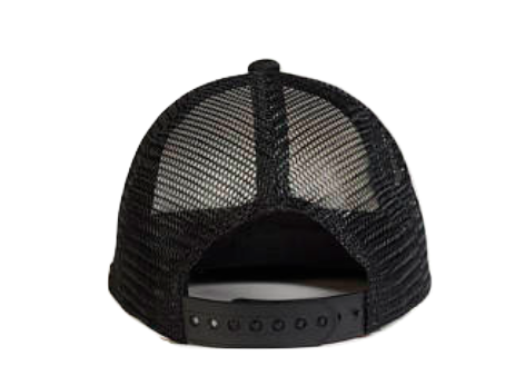 INFANT Mesh Trucker Snapback Hat in Black/White
