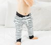 Little Bipsy - Stripe Joggers in Black/White