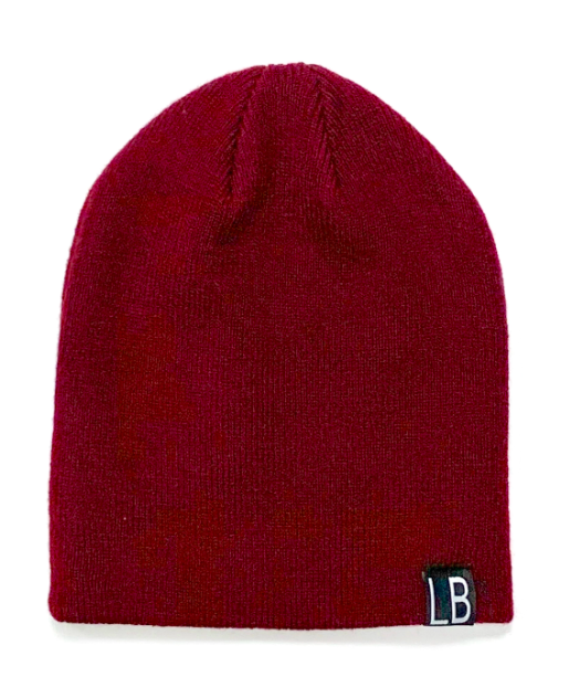 Little Bipsy Knit Beanie burgundy