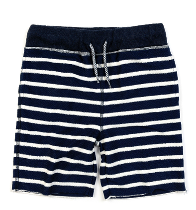Appaman - Boys Camp Shorts in Navy Stripe French Terry