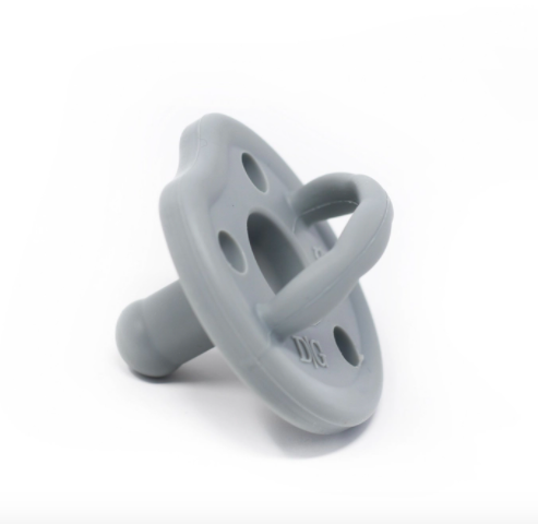 The Dearest Grey - Classic Silicone Pacifier - Multiple Colors Available
