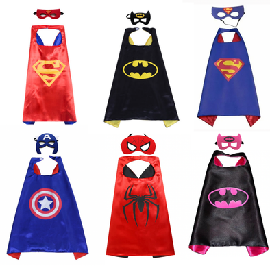 Super Hero Cape/Mask Set - multiple options available