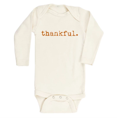 infant Thankful onesie