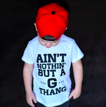 Trilogy Design Co - Ain't Nothin' But a G Thang Tee in White