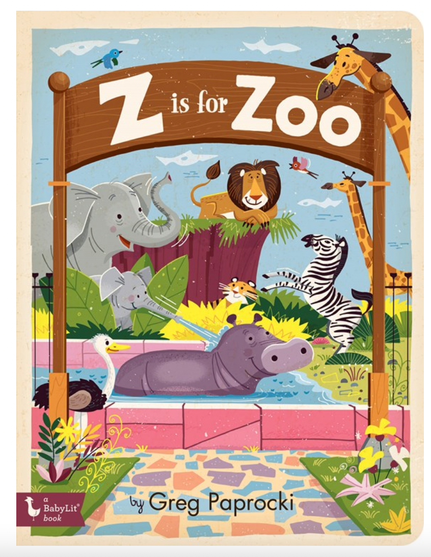 Z is for Zoo board book