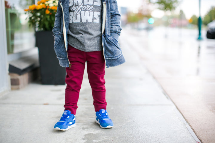 Mayoral - Boys Sweat Pant Joggers in Burgundy
