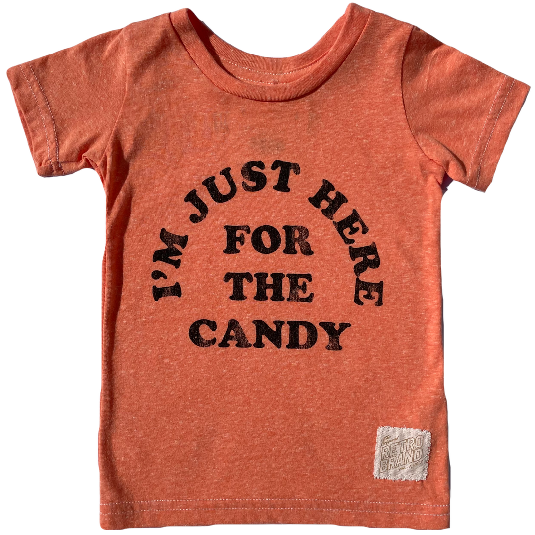 I'm just here for the candy tee