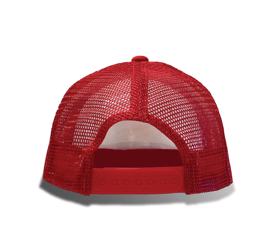 Bubu - Baby/Toddler/Kids Trucker Hats - Livin' The Dream in Red/White