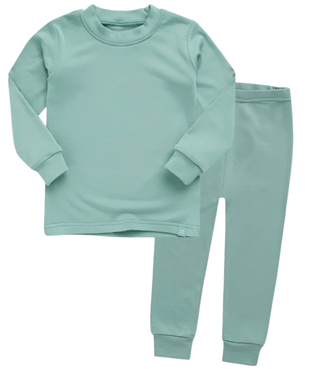 boys mint modal pajamas